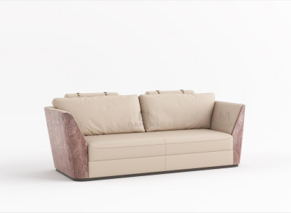 Design Zwee-Sëtzer Lounge Miwwelen 2 Sëtzer Sofa Canapé Polster Club Canapéën Sofa